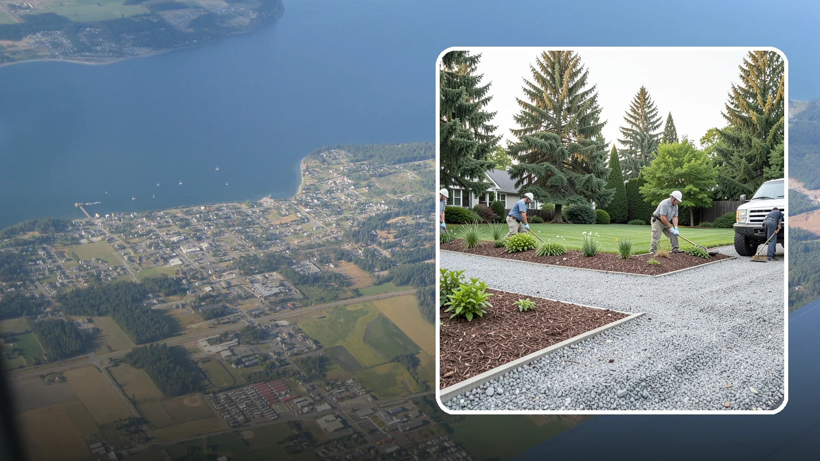 Gravel Installation in Coupeville, Island County, WA - Crushed gravel installed for driveways, paths, drainage, and durable ground cover that lasts for years.