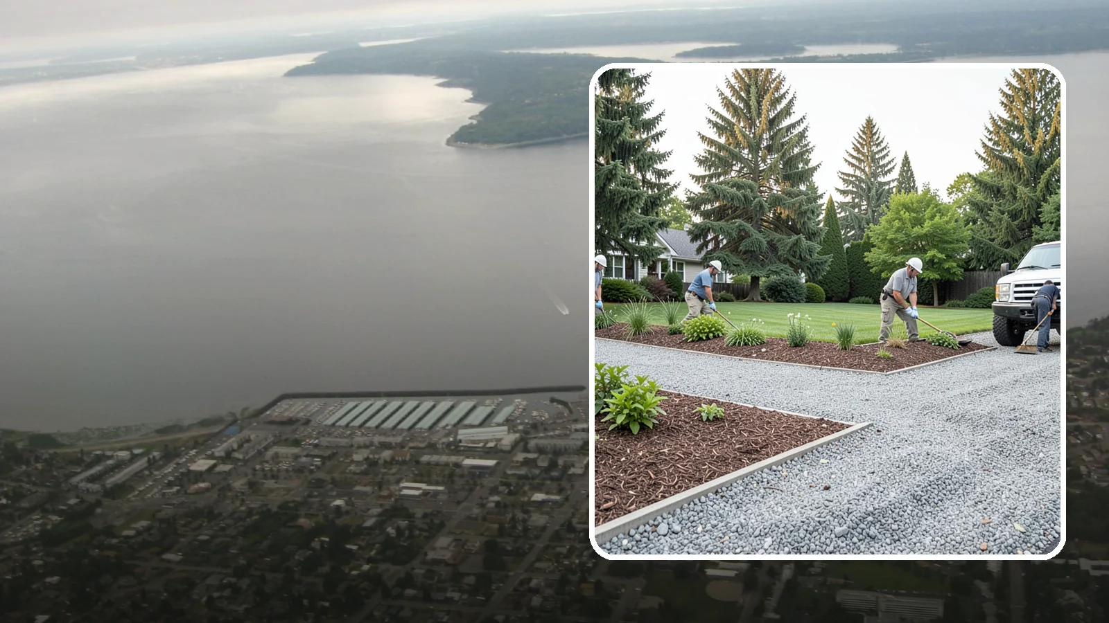 Gravel Installation in Des Moines, King County, WA - Crushed gravel installed for driveways, paths, drainage, and durable ground cover that lasts for years.