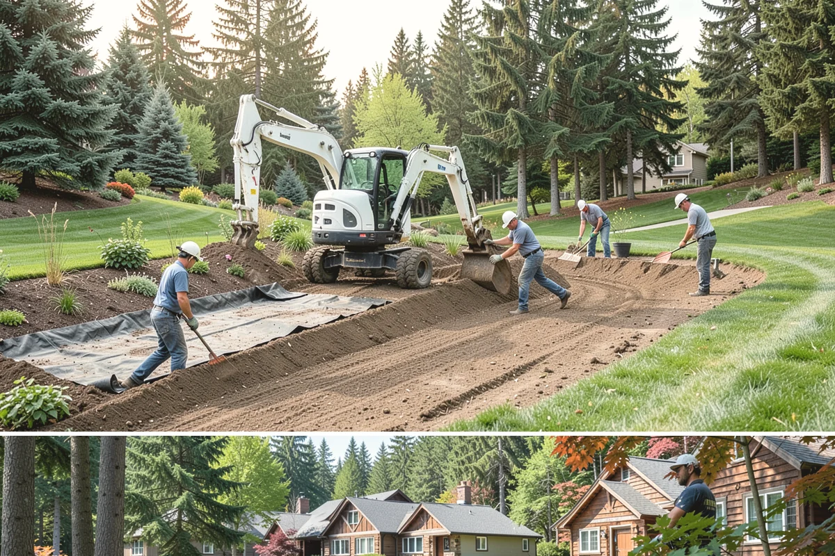 Gravel Installation in Edgewood, Pierce County, WA - Best installed in drier conditions for compaction