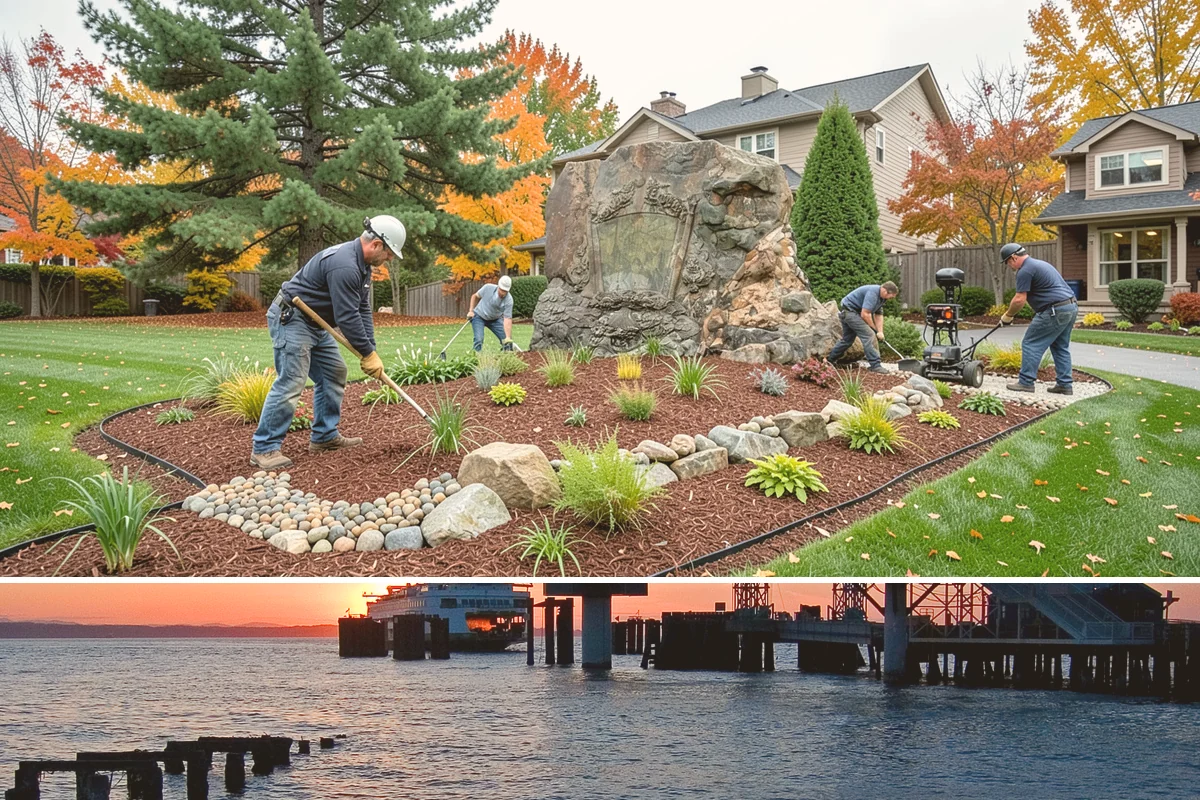 Gravel Installation in Edmonds, Snohomish County, WA - Best installed in drier conditions for compaction