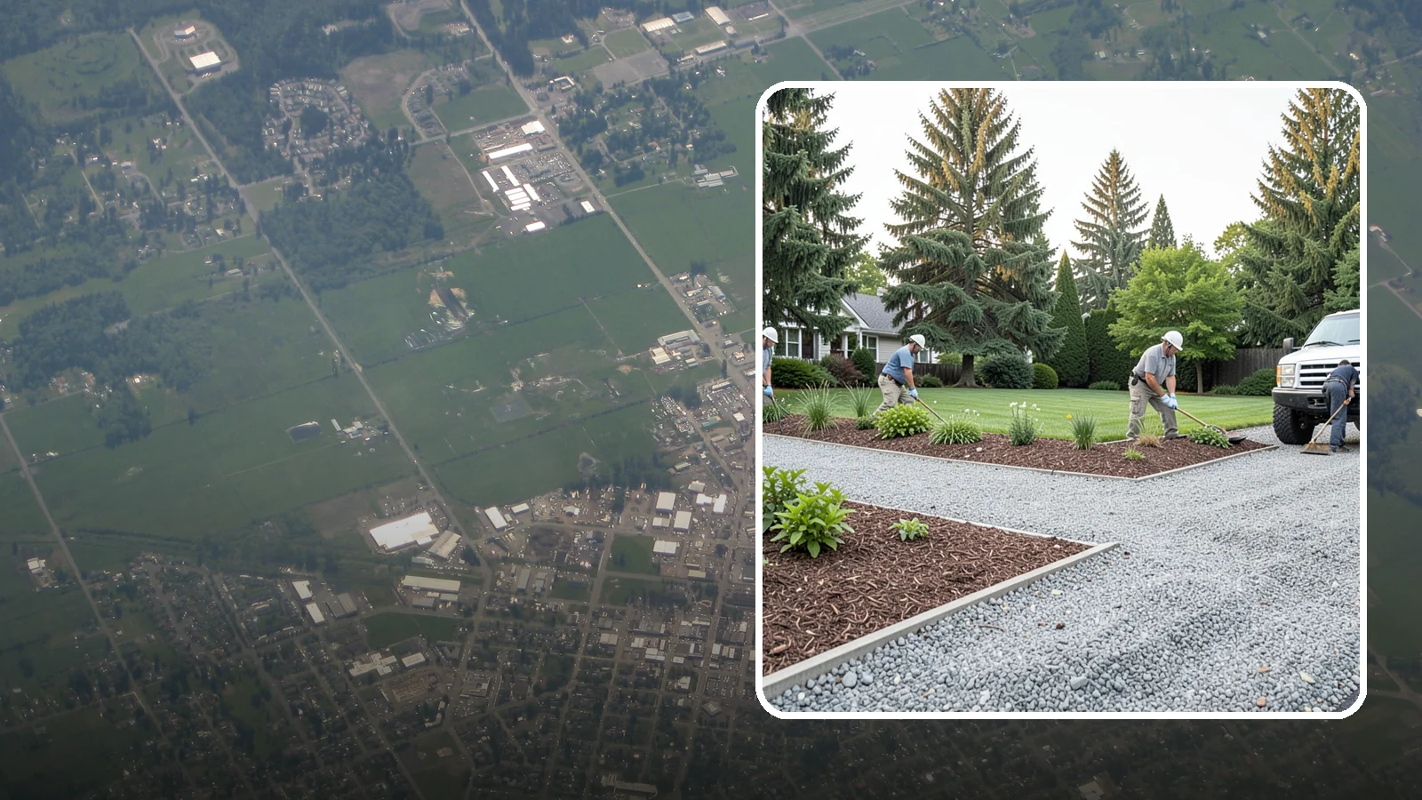 Gravel Installation in Enumclaw, King County, WA - Crushed gravel installed for driveways, paths, drainage, and durable ground cover that lasts for years.