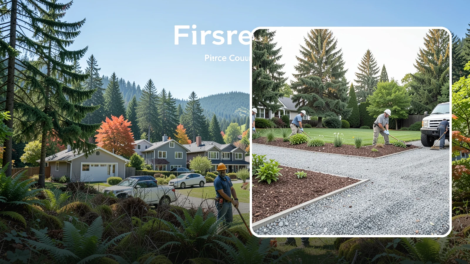 Gravel Installation in Fircrest, Pierce County, WA - Crushed gravel installed for driveways, paths, drainage, and durable ground cover that lasts for years.