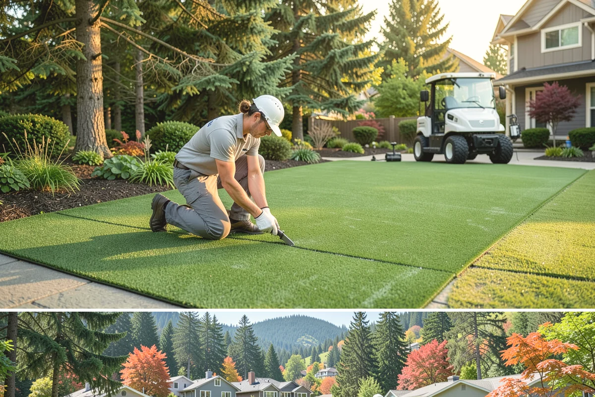 Gravel Installation in Fircrest, Pierce County, WA - Best installed in drier conditions for compaction