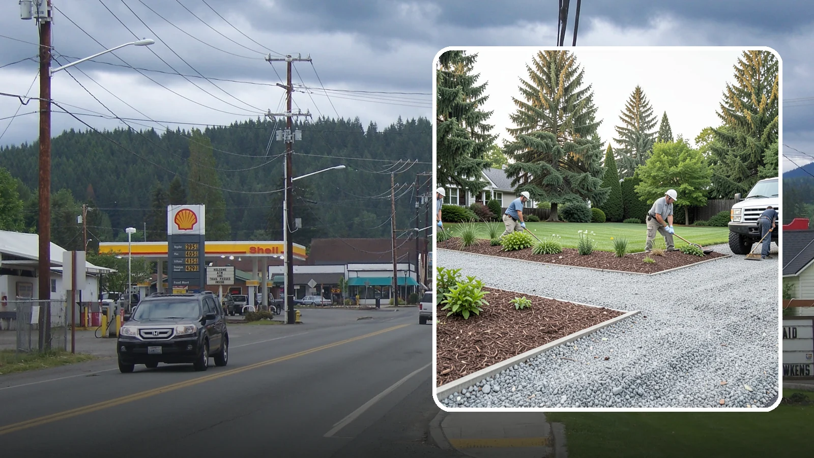 Gravel Installation in Granite Falls, Snohomish County, WA - Crushed gravel installed for driveways, paths, drainage, and durable ground cover that lasts for years.