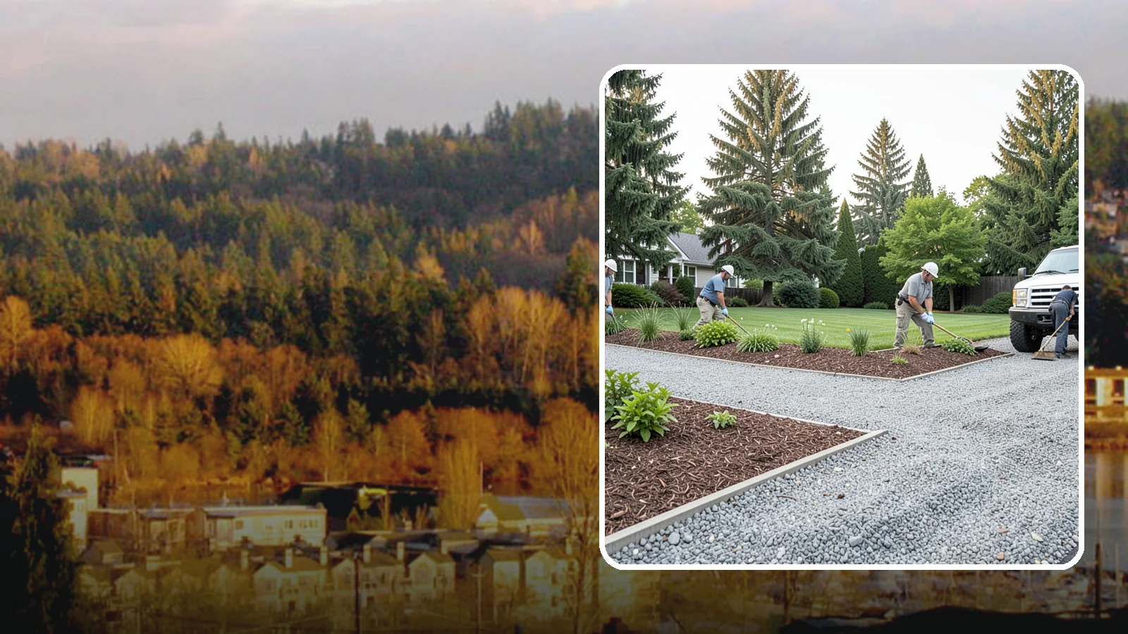 Gravel Installation in Kenmore, King County, WA - Crushed gravel installed for driveways, paths, drainage, and durable ground cover that lasts for years.