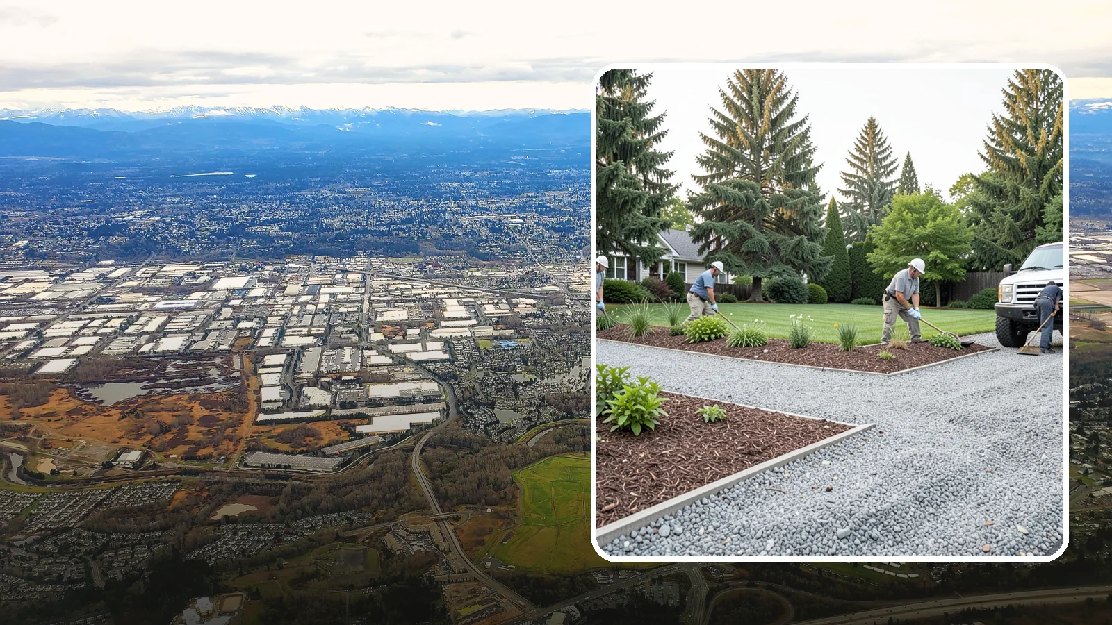 Gravel Installation in Kent, King County, WA - Crushed gravel installed for driveways, paths, drainage, and durable ground cover that lasts for years.