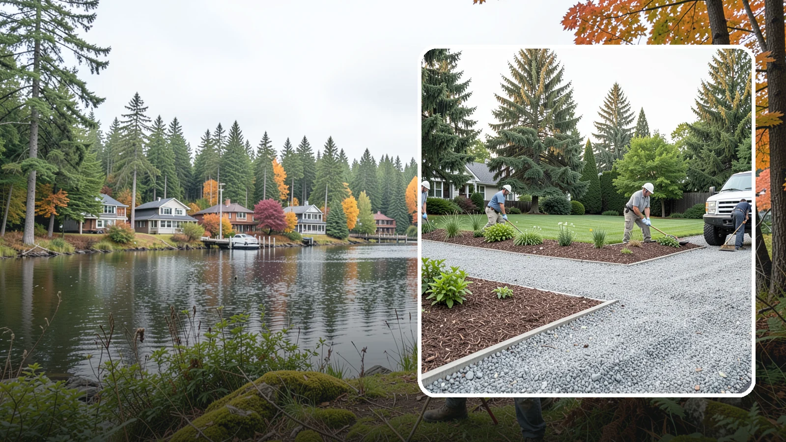 Gravel Installation in La Conner, Skagit County, WA - Crushed gravel installed for driveways, paths, drainage, and durable ground cover that lasts for years.