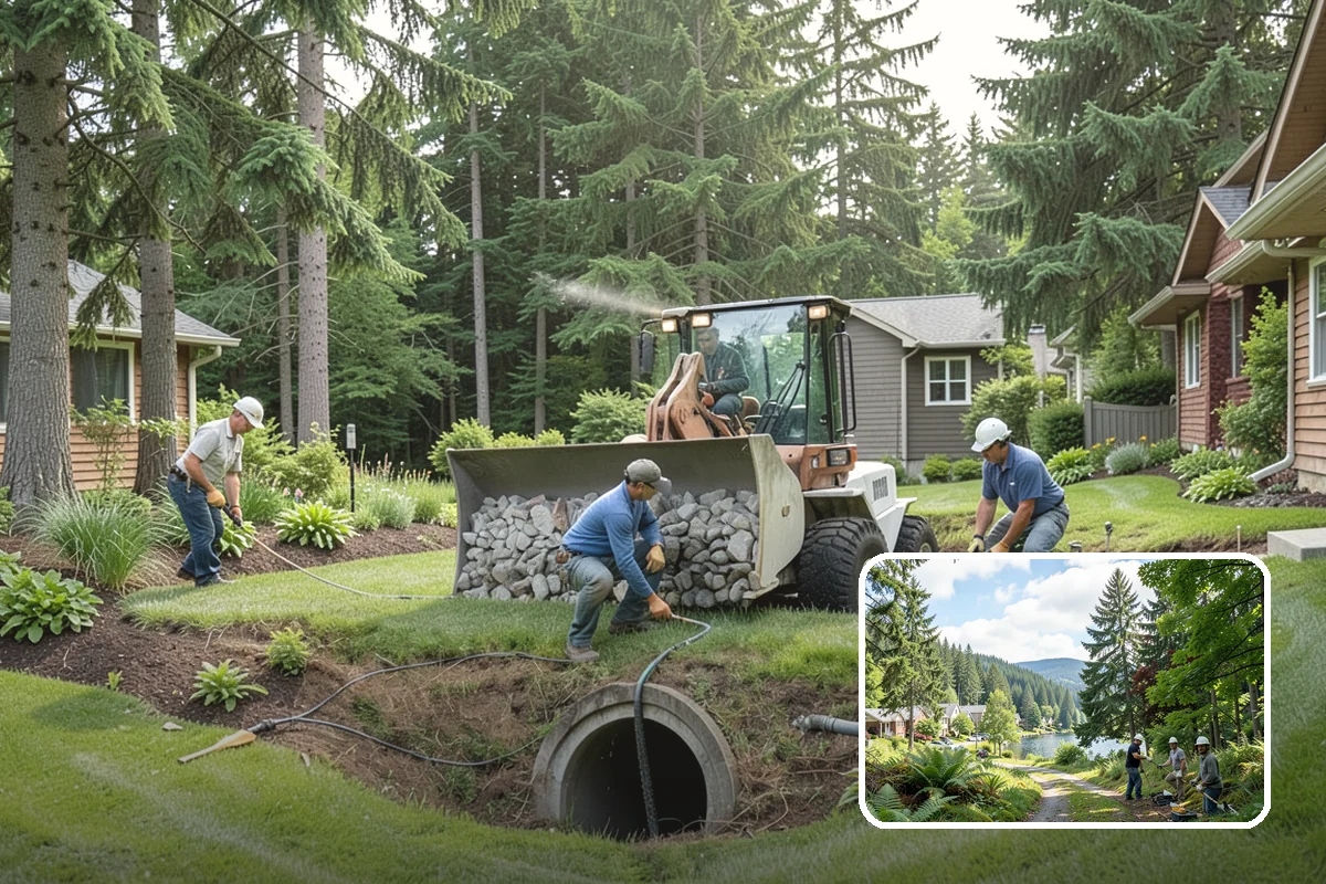 Gravel Installation in Lake Forest Park, King County, WA - Durable, versatile surface for many uses