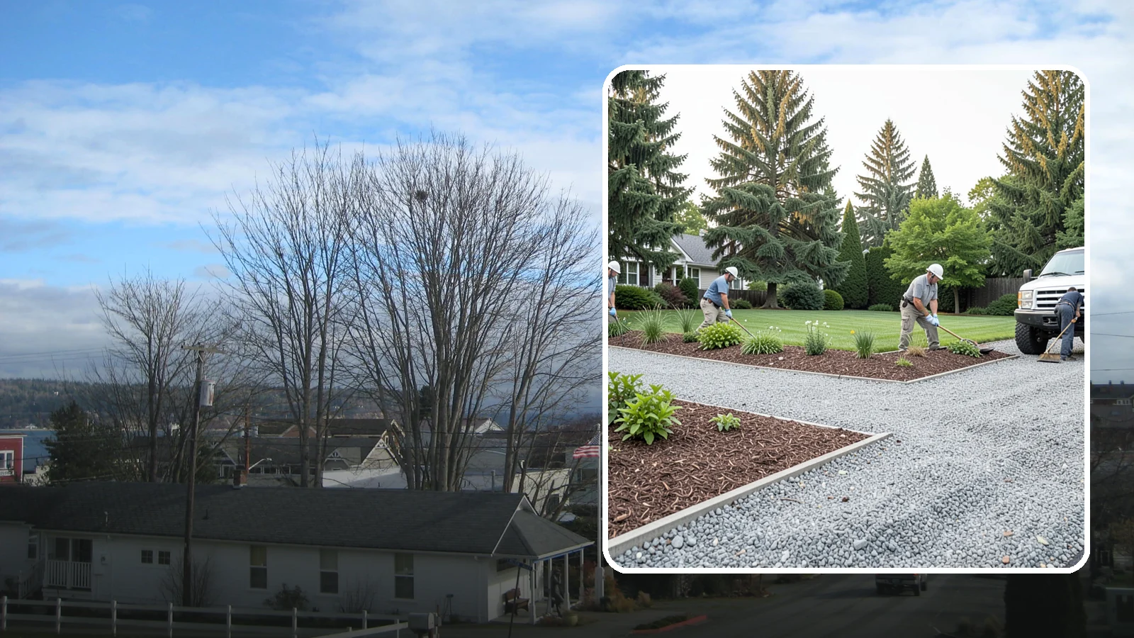Gravel Installation in Langley, Island County, WA - Crushed gravel installed for driveways, paths, drainage, and durable ground cover that lasts for years.