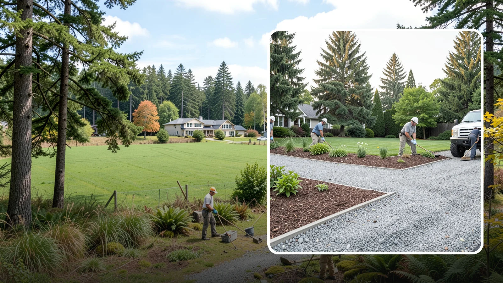 Gravel Installation in Lyman, Skagit County, WA - Crushed gravel installed for driveways, paths, drainage, and durable ground cover that lasts for years.