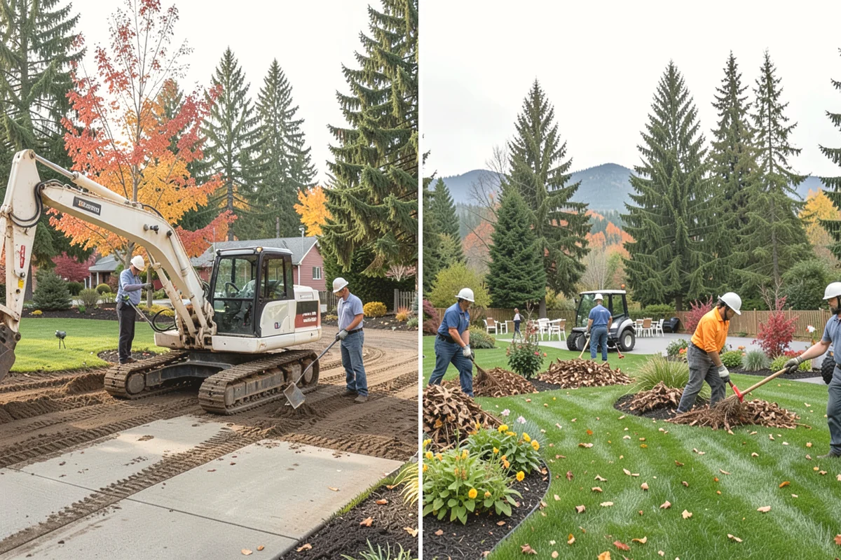 Gravel Installation in Mukilteo, Snohomish County, WA - Excavate to the correct depth