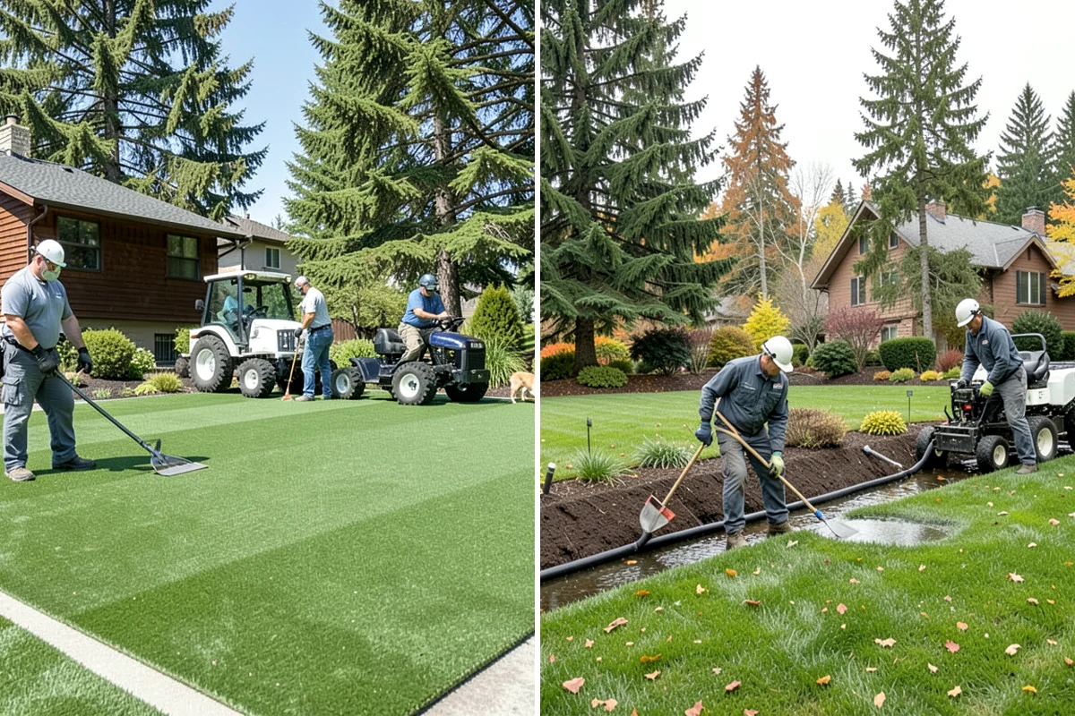 Gravel Installation in Puyallup, Pierce County, WA - Excavate to the correct depth