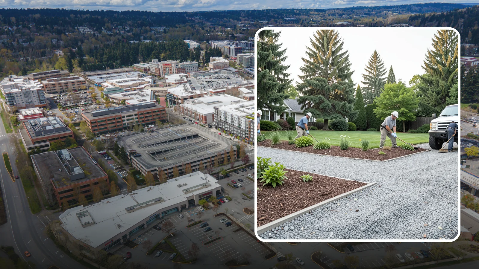 Gravel Installation in Redmond, King County, WA - Crushed gravel installed for driveways, paths, drainage, and durable ground cover that lasts for years.