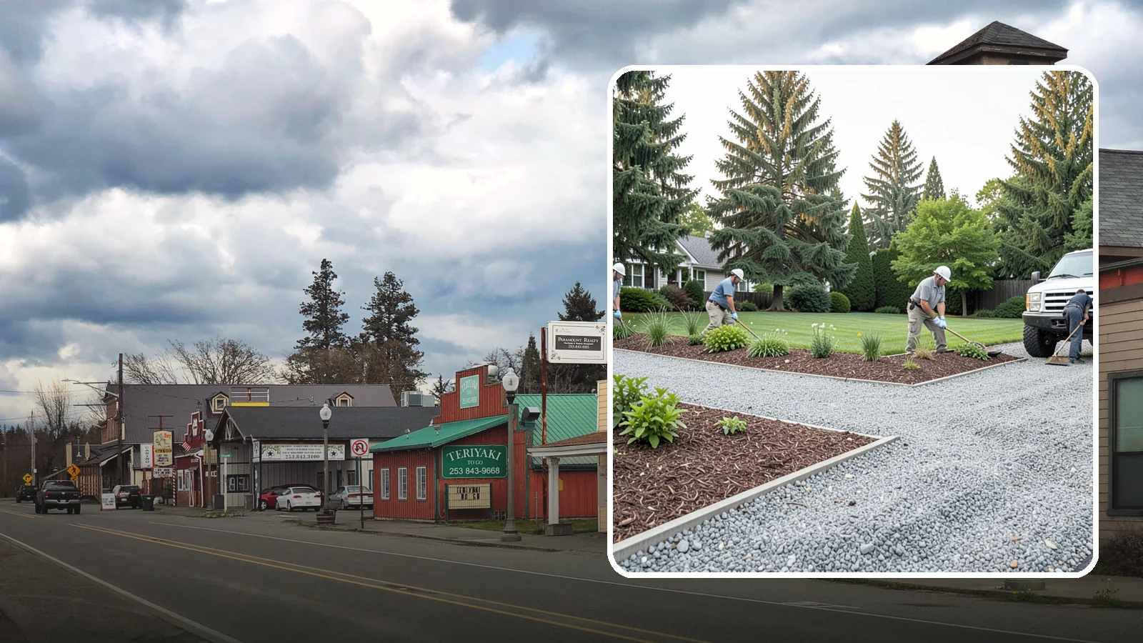 Gravel Installation in Roy, Pierce County, WA - Crushed gravel installed for driveways, paths, drainage, and durable ground cover that lasts for years.