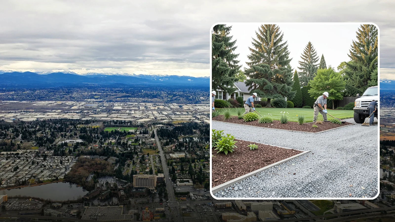 Gravel Installation in SeaTac, King County, WA - Crushed gravel installed for driveways, paths, drainage, and durable ground cover that lasts for years.