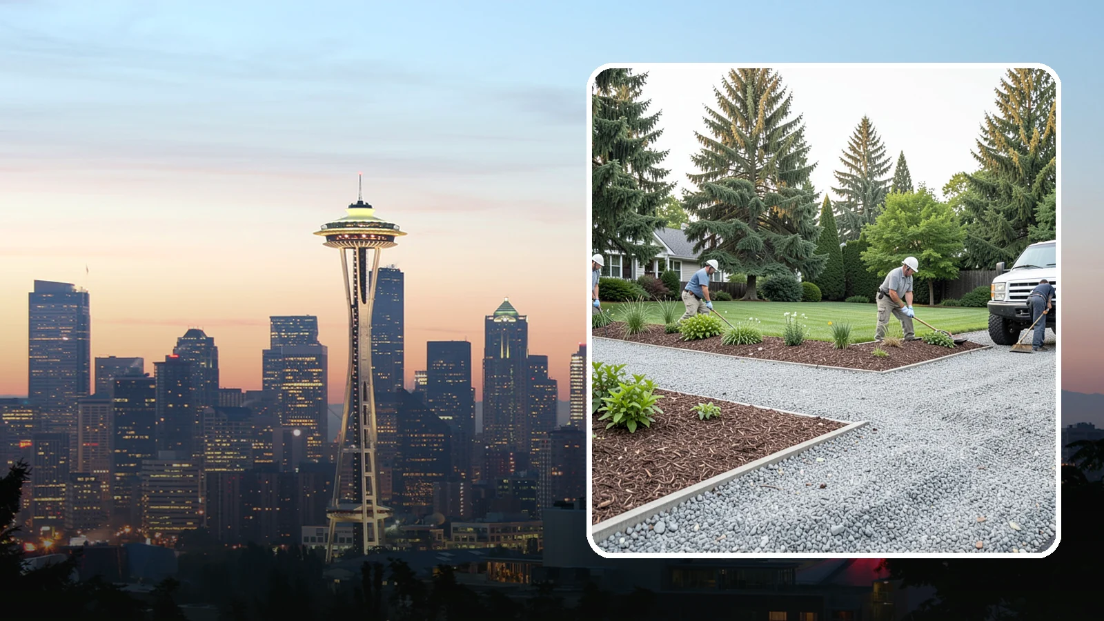 Gravel Installation in Seattle, King County, WA - Crushed gravel installed for driveways, paths, drainage, and durable ground cover that lasts for years.