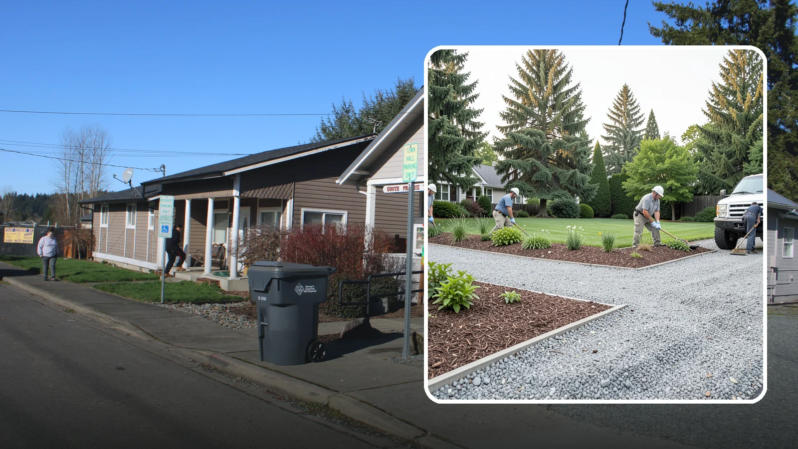Gravel Installation in South Prairie, Pierce County, WA - Crushed gravel installed for driveways, paths, drainage, and durable ground cover that lasts for years.