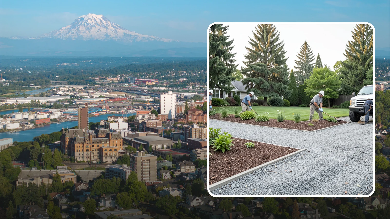 Gravel Installation in Tacoma, Pierce County, WA - Crushed gravel installed for driveways, paths, drainage, and durable ground cover that lasts for years.