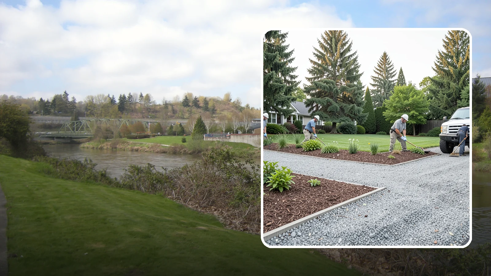 Gravel Installation in Tukwila, King County, WA - Crushed gravel installed for driveways, paths, drainage, and durable ground cover that lasts for years.