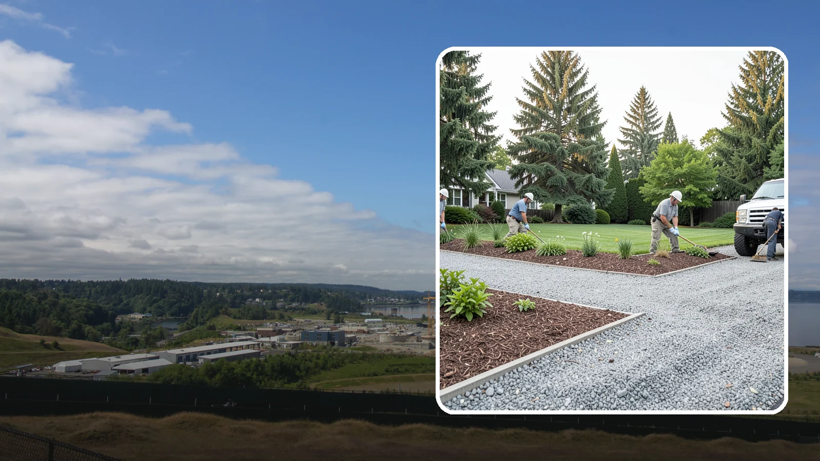 Gravel Installation in University Place, Pierce County, WA - Crushed gravel installed for driveways, paths, drainage, and durable ground cover that lasts for years.