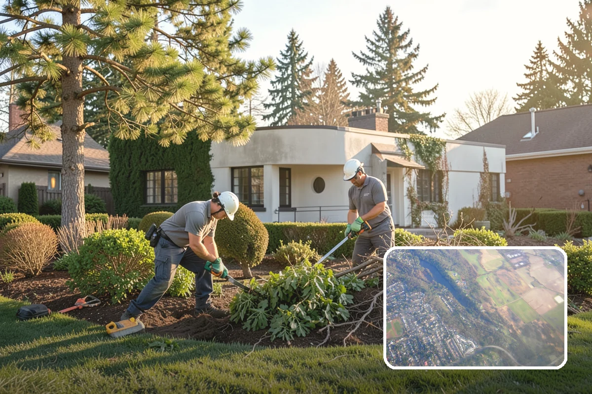 Gravel Mulch Installation in Algona, King County, WA - Permanent ground cover that never needs yearly replacement