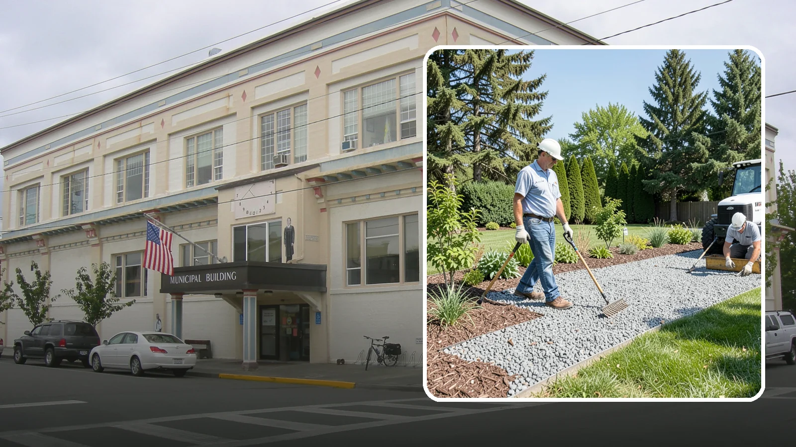 Gravel Mulch Installation in Anacortes, Skagit County, WA - We install decorative gravel mulch for a clean, permanent ground cover that never needs annual replacement.