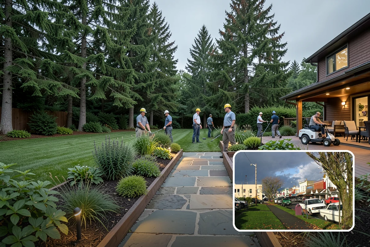 Gravel Mulch Installation in Arlington, Snohomish County, WA - Permanent ground cover that never needs yearly replacement