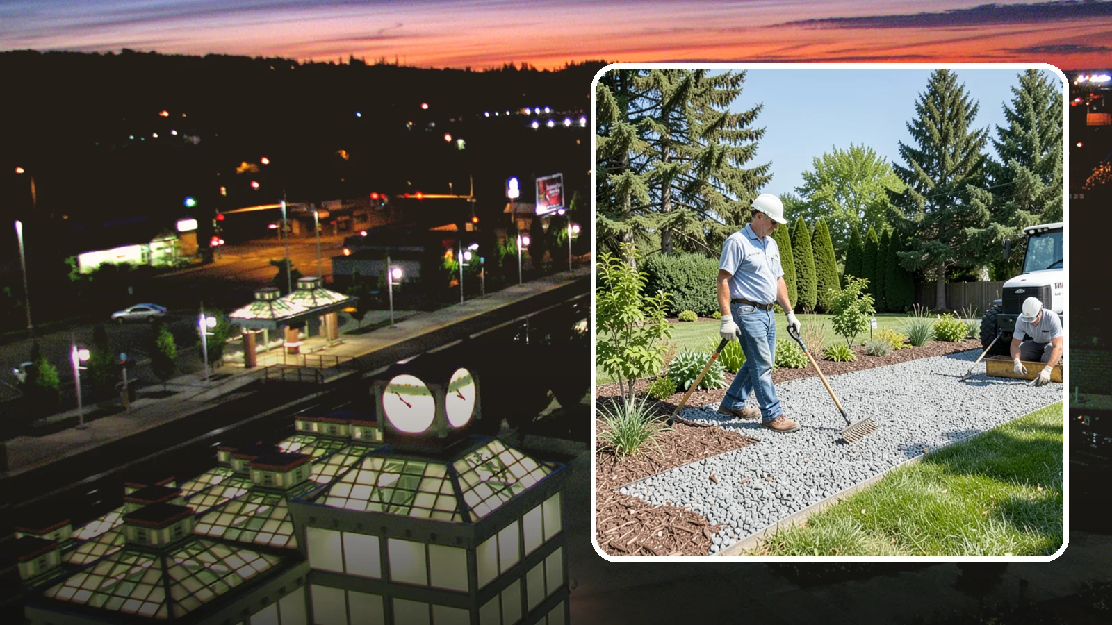 Gravel Mulch Installation in Auburn, King County, WA - We install decorative gravel mulch for a clean, permanent ground cover that never needs annual replacement.