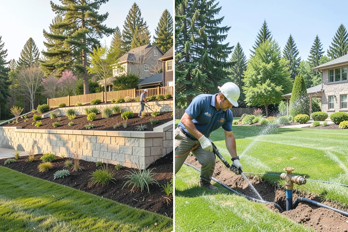 Gravel Mulch Installation in Auburn, King County, WA - Review the design and select stone size and color for the space