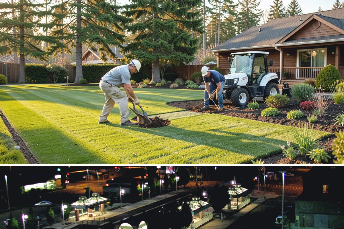 Gravel Mulch Installation in Auburn, King County, WA - Gravel can be installed any time of year, but dry summer windows in the Northwest make grading and fabric work cleaner and faster.