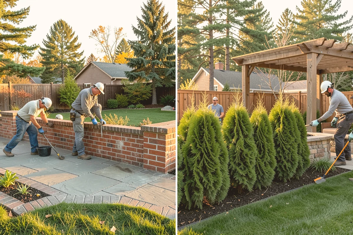 Gravel Mulch Installation in Bellevue, King County, WA - Review the design and select stone size and color for the space
