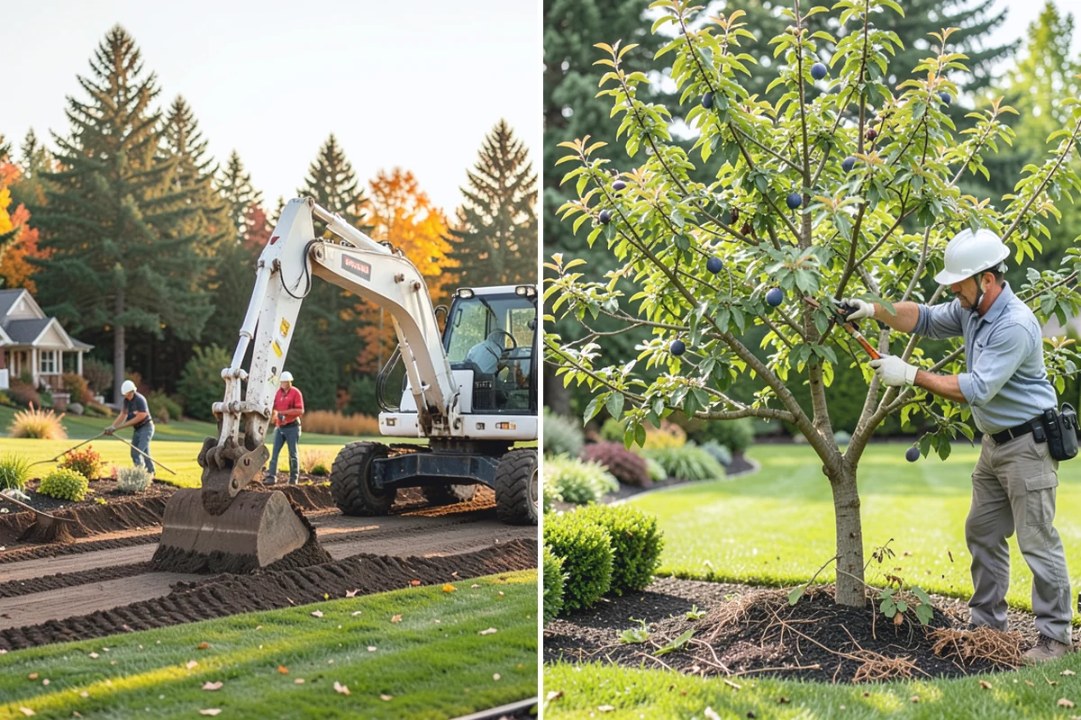 Gravel Mulch Installation in Bonney Lake, Pierce County, WA - Review the design and select stone size and color for the space