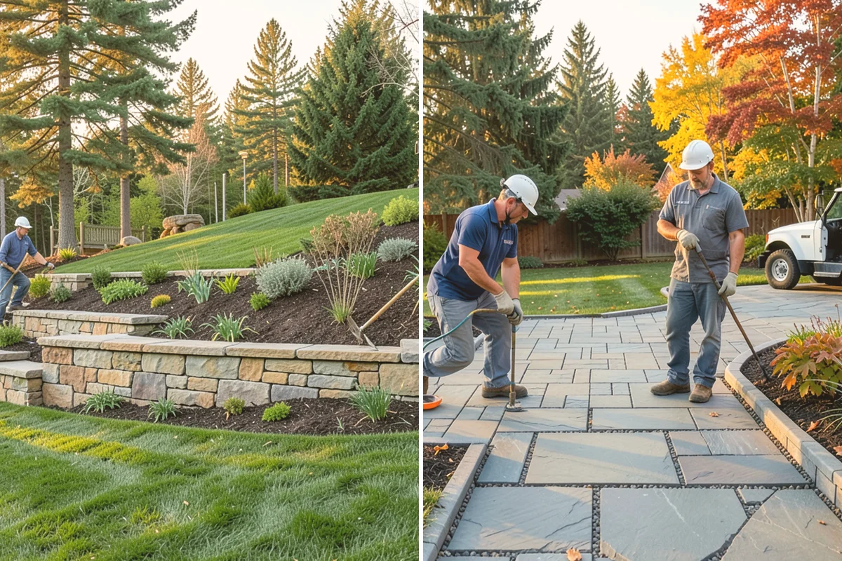 Gravel Mulch Installation in Bothell, King County, WA - Review the design and select stone size and color for the space