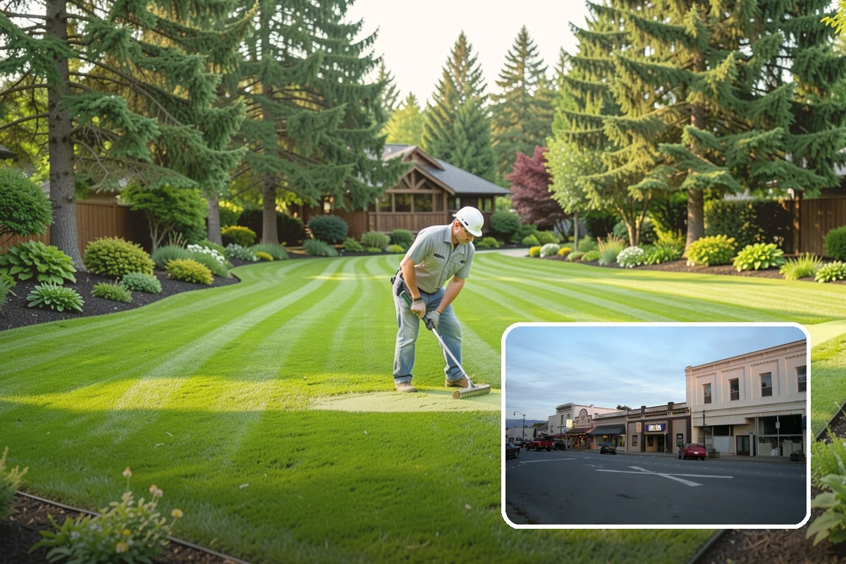 Gravel Mulch Installation in Burlington, Skagit County, WA - Permanent ground cover that never needs yearly replacement