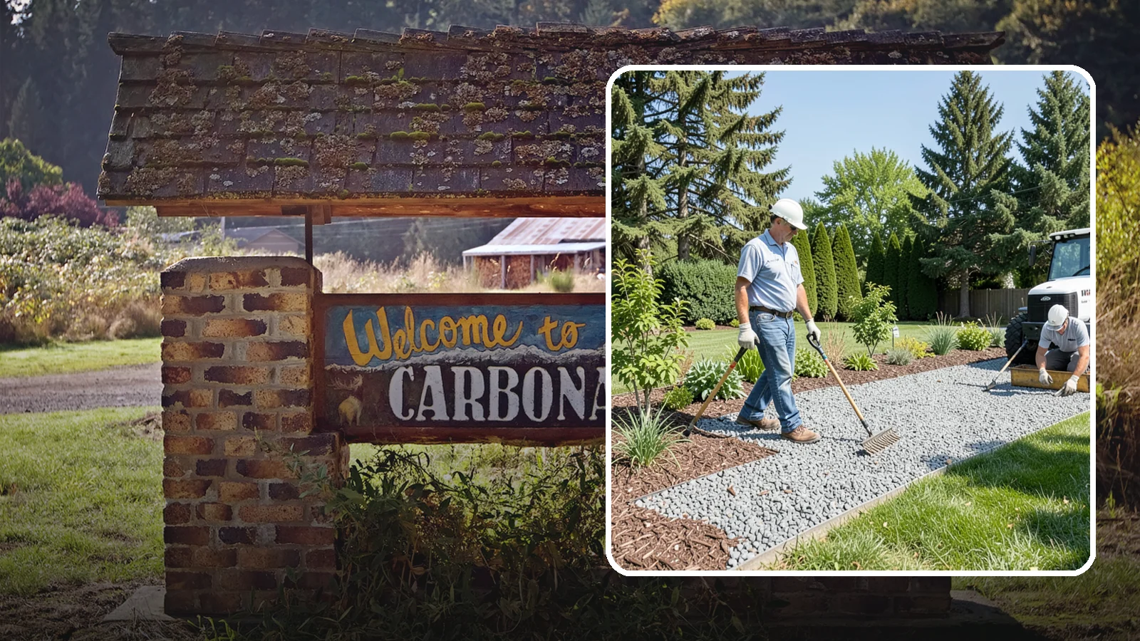 Gravel Mulch Installation in Carbonado, Pierce County, WA - We install decorative gravel mulch for a clean, permanent ground cover that never needs annual replacement.
