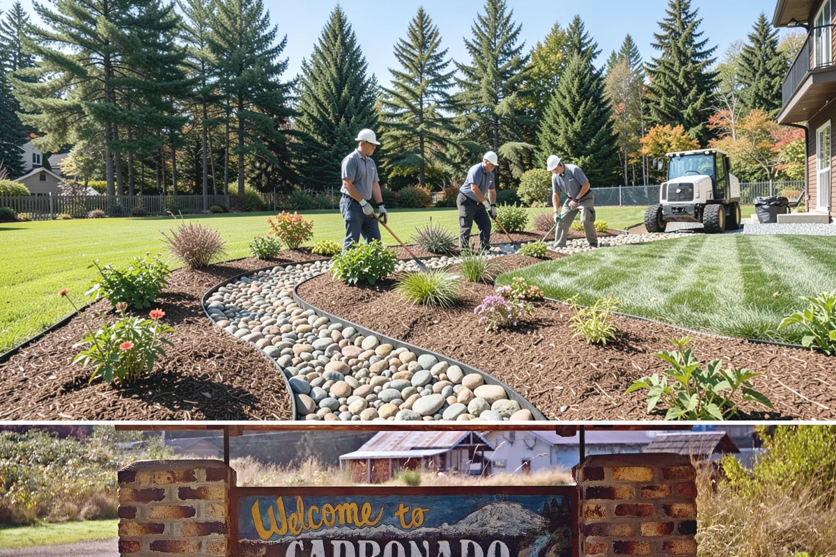 Gravel Mulch Installation in Carbonado, Pierce County, WA - Gravel can be installed any time of year, but dry summer windows in the Northwest make grading and fabric work cleaner and faster.