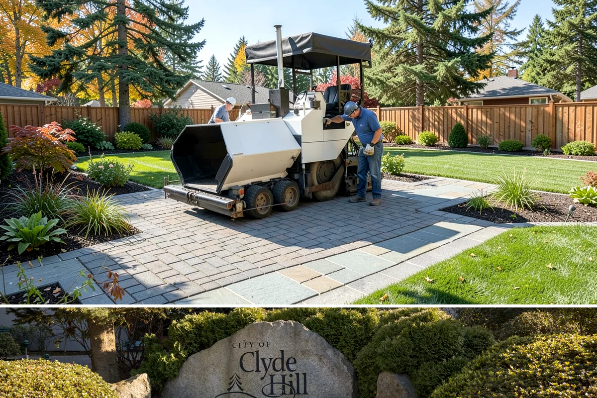 Gravel Mulch Installation in Clyde Hill, King County, WA - Gravel can be installed any time of year, but dry summer windows in the Northwest make grading and fabric work cleaner and faster.