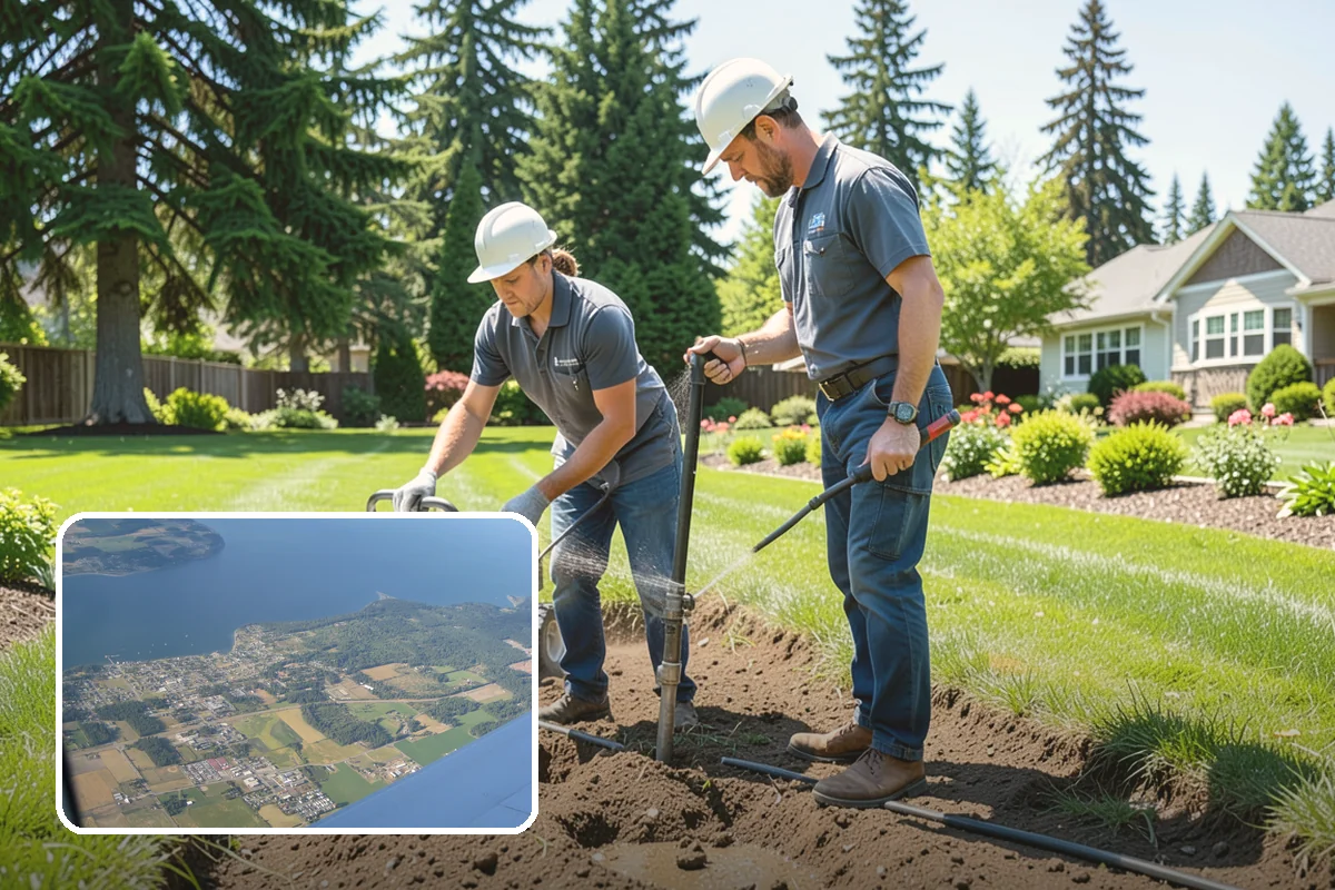 Gravel Mulch Installation in Coupeville, Island County, WA - Permanent ground cover that never needs yearly replacement