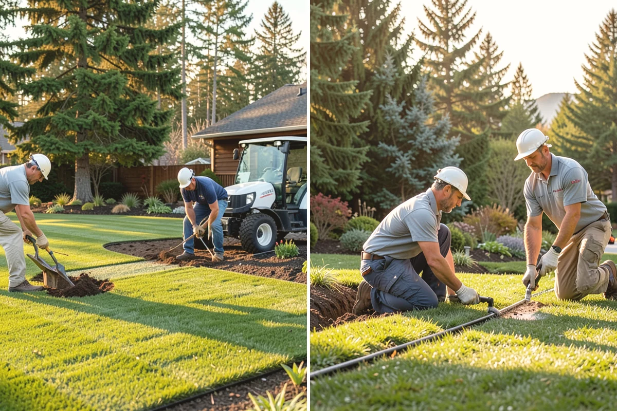 Gravel Mulch Installation in Duvall, King County, WA - Review the design and select stone size and color for the space