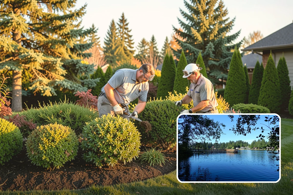 Gravel Mulch Installation in Federal Way, King County, WA - Permanent ground cover that never needs yearly replacement