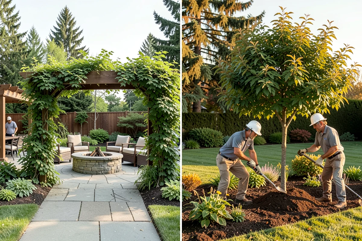 Gravel Mulch Installation in Federal Way, King County, WA - Review the design and select stone size and color for the space