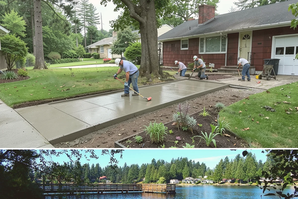 Gravel Mulch Installation in Federal Way, King County, WA - Gravel can be installed any time of year, but dry summer windows in the Northwest make grading and fabric work cleaner and faster.