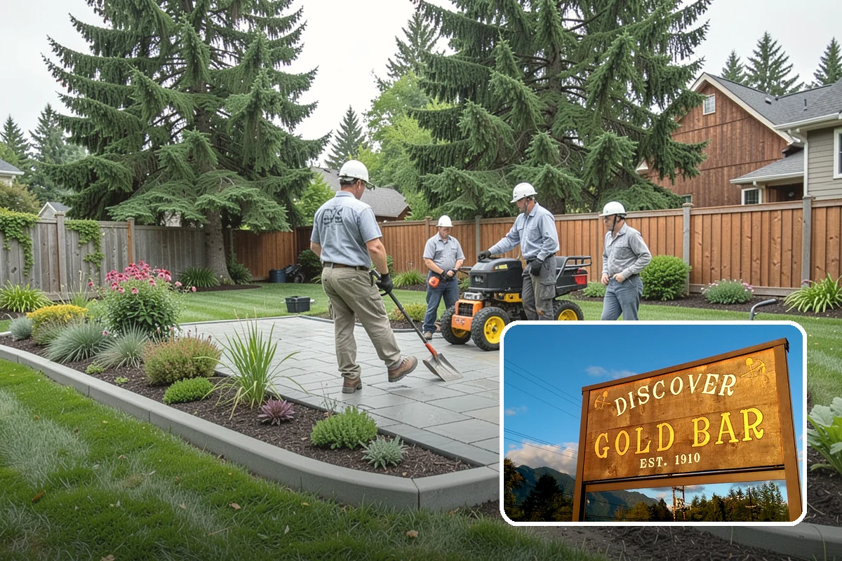 Gravel Mulch Installation in Gold Bar, Snohomish County, WA - Permanent ground cover that never needs yearly replacement
