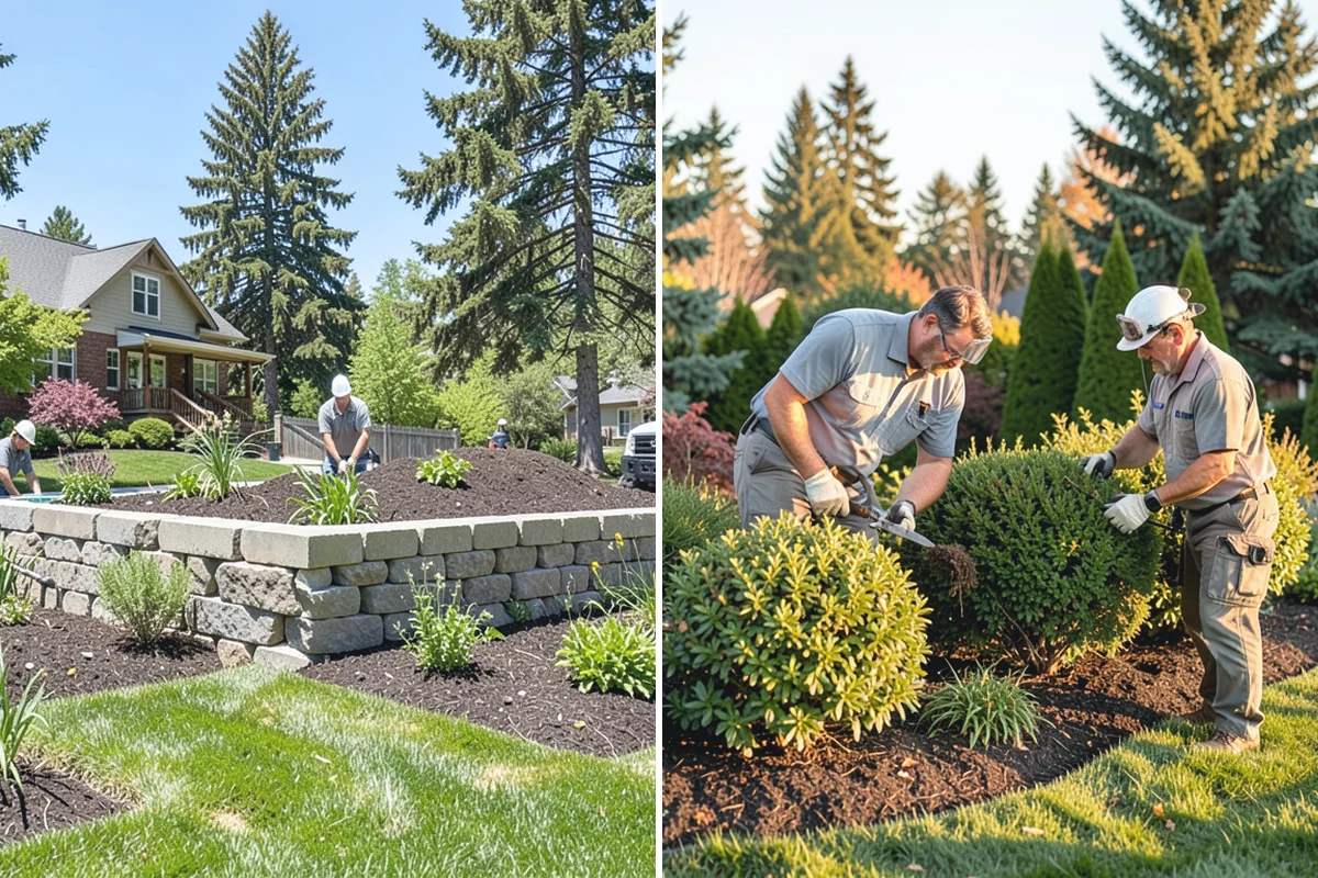Gravel Mulch Installation in Hamilton, Skagit County, WA - Review the design and select stone size and color for the space