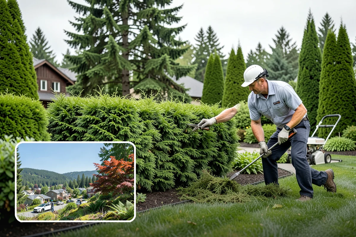 Gravel Mulch Installation in Index, Snohomish County, WA - Permanent ground cover that never needs yearly replacement