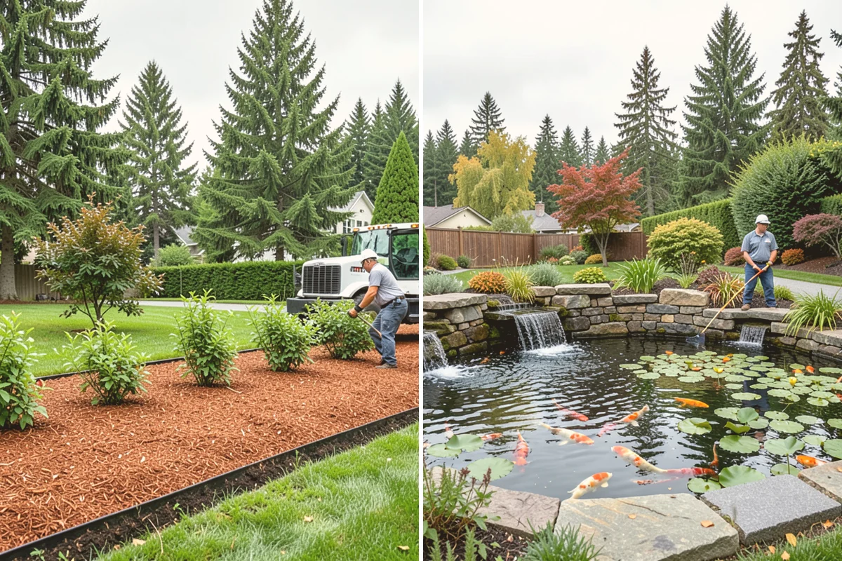 Gravel Mulch Installation in Index, Snohomish County, WA - Review the design and select stone size and color for the space