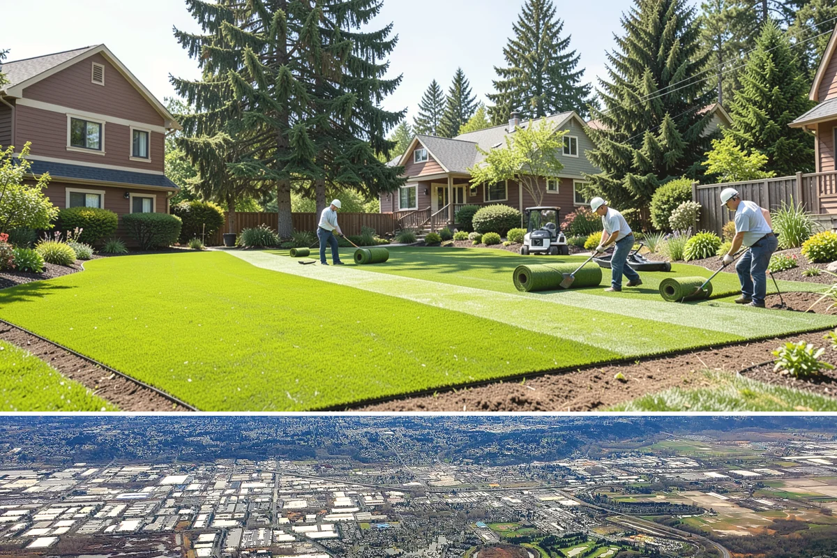 Gravel Mulch Installation in Kent, King County, WA - Gravel can be installed any time of year, but dry summer windows in the Northwest make grading and fabric work cleaner and faster.