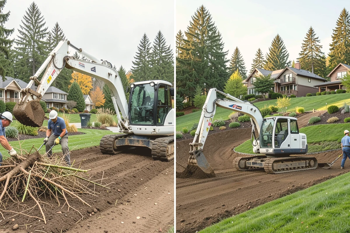Gravel Mulch Installation in Kirkland, King County, WA - Review the design and select stone size and color for the space