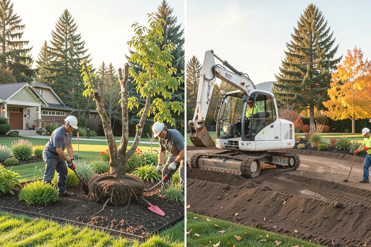 Gravel Mulch Installation in La Conner, Skagit County, WA - Review the design and select stone size and color for the space