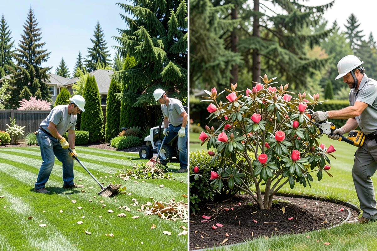 Gravel Mulch Installation in Lake Forest Park, King County, WA - Review the design and select stone size and color for the space